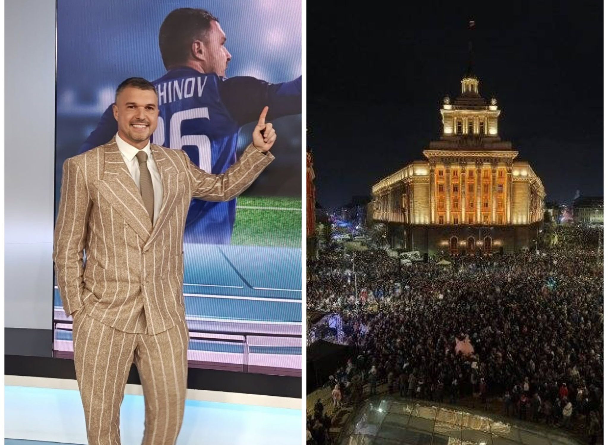 Валери Божинов подкрепи протеста срещу Бюджет 2026: „Заедно ще успеем като един юмрук“