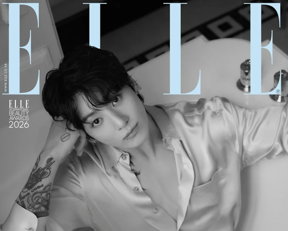 Джонгкук от BTS краси корицата на ELLE, където сподели повече за музиката си (Снимки)
