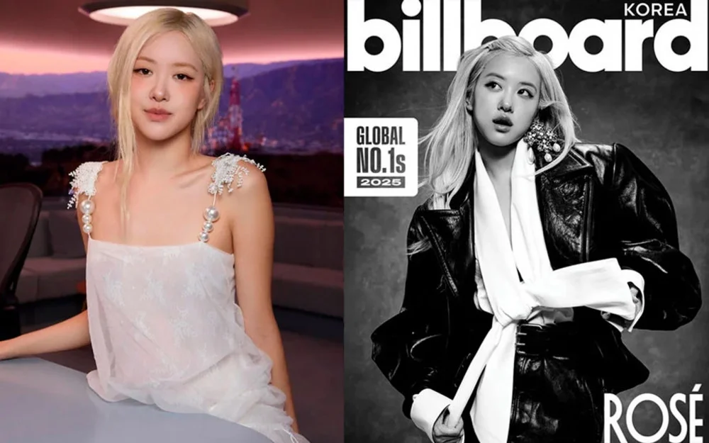 Billboard обяви Розе от Блекпинк за ​​международен изпълнител номер 1 за 2025 г.