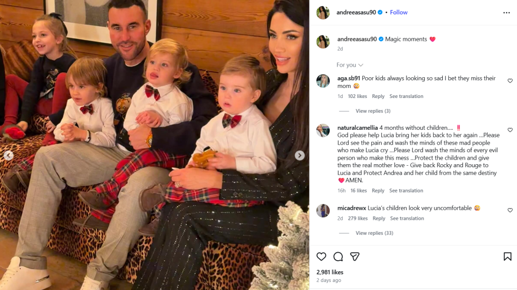 Лучия Бартоли за битката с Филип Плейн: „Минаха 4 месеца, откакто Роки и Руж са далеч от мен, както и от цялото ми семейство“