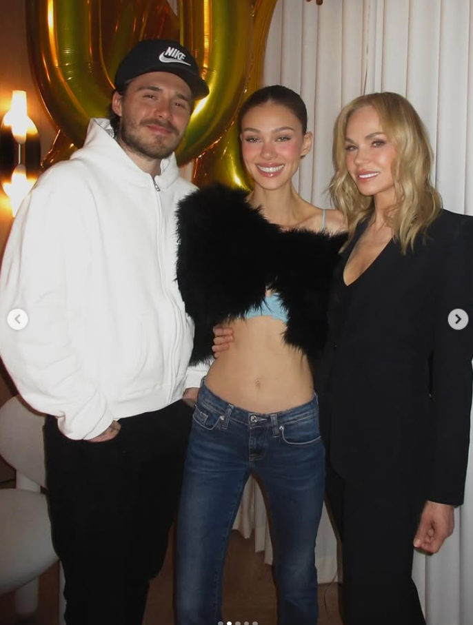 Бруклин Бекъм пренебрегна Виктория за Деня на майката, но почете майката на Никола Пелц 