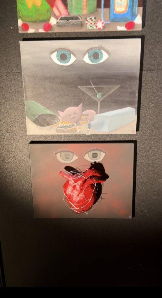 Дъщерята на Мария завърва училище с изложба на тема „Трагичните човешки преживявания“ (Снимки)