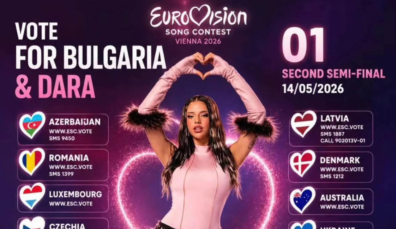 Треска преди финала: DARA вече е сред фаворитите за победа на „Евровизия“